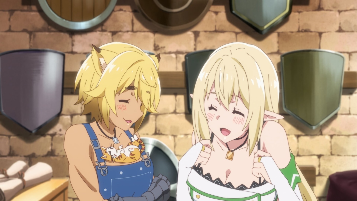 TVアニメ「Sランクモンスターの《ベヒーモス》だけど、猫と間違われてエルフ娘の騎士（ペット）として暮らしてます」本PV第1弾より。 (c)東雲太郎・銀翼のぞみ・夜ノみつき／白泉社／ベヒ猫製作委員会