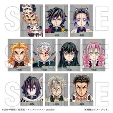 全10種の「鬼滅の刃 柱展 キービジュアルポスター」。(c)吾峠呼世晴／集英社・アニプレックス・ufotable