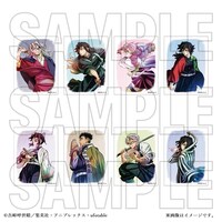 全8種の「ランダムミニキャンバスマグネット」。(c)吾峠呼世晴／集英社・アニプレックス・ufotable