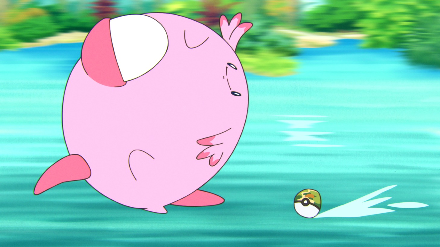 「ラッキーなサファリでおにごっこ!?」より。