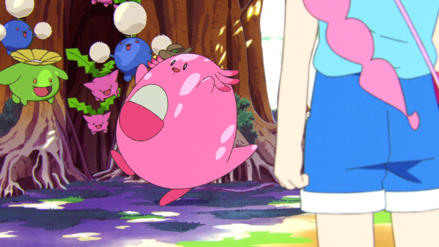 「ラッキーなサファリでおにごっこ!?」より。