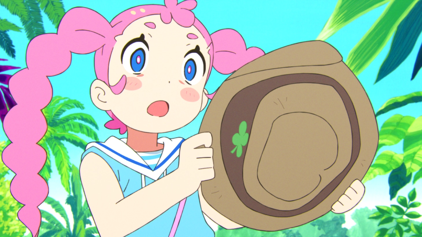「ラッキーなサファリでおにごっこ!?」より。
