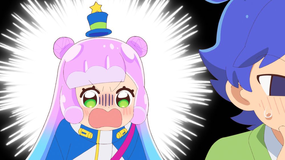 TVアニメ「ぷにるはかわいいスライム」第4話より。 (c)まえだくん／小学館／ぷにる製作委員会