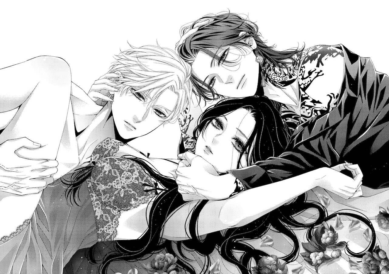 蝶は愛執の檻にとらわれる(1) 蝶は愛執の檻にとらわれる」カット (c)七海月／小学館 - 警察官×キャバ