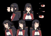 フィッセル・ハーベラーのキャラクタービジュアル。(c)佐賀崎しげる・鍋島テツヒロ／ SQUARE ENIX・「片田舎のおっさん、剣聖になる」製作委員会