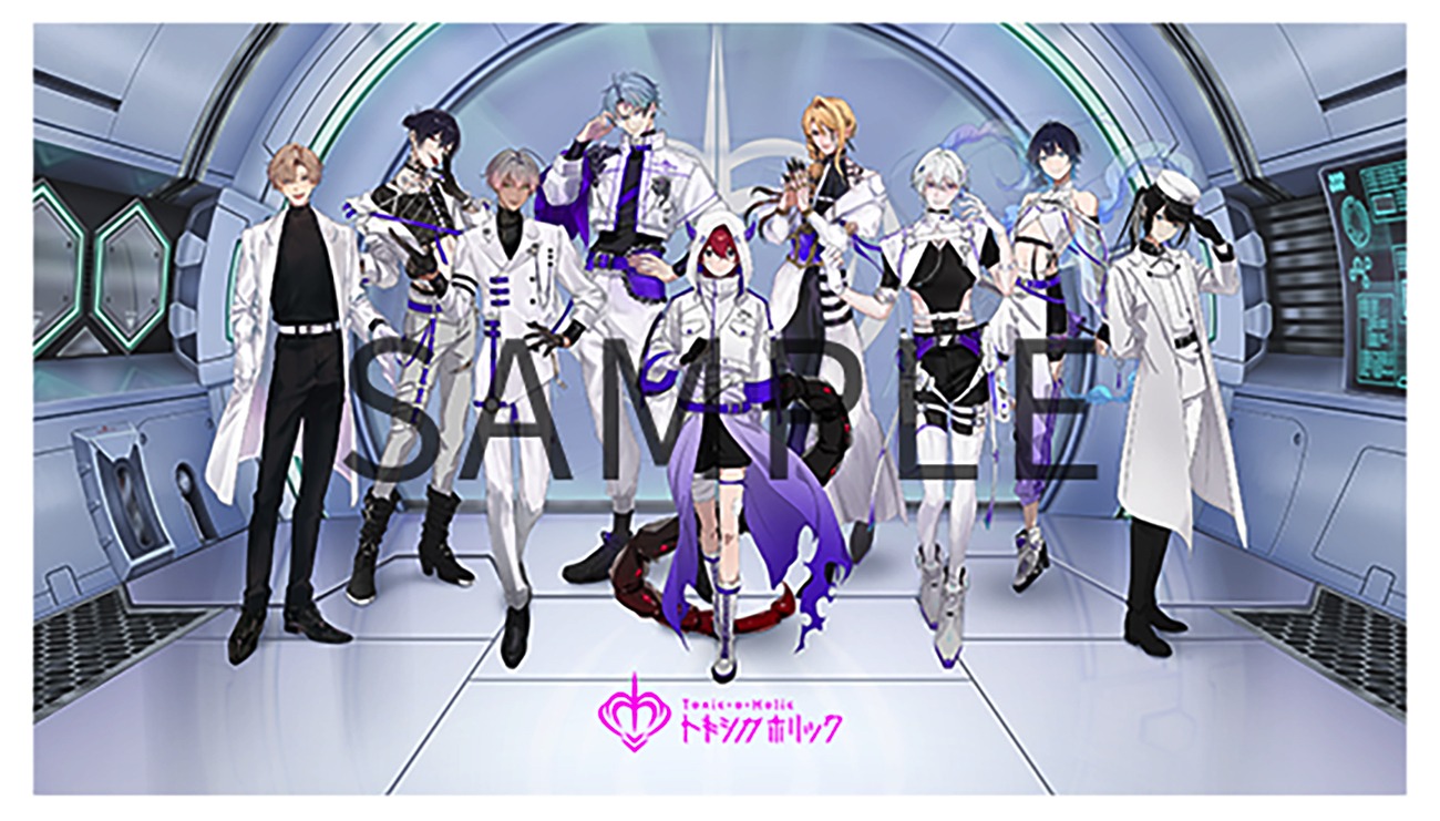 AGF2024会場限定グッズ「Toxic-a-Holic」キービジュアルクリアファイル。