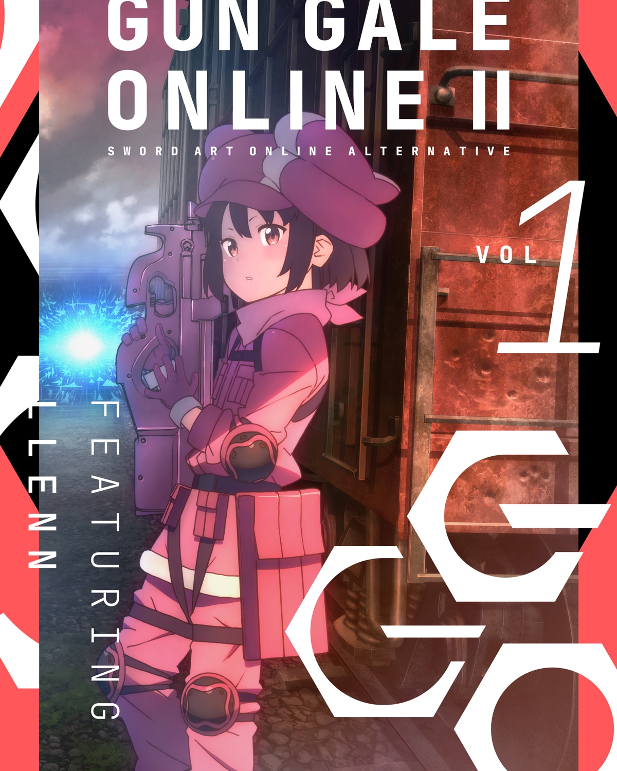 TVアニメ「ソードアート・オンライン オルタナティブ ガンゲイル・オンラインII」Blu-ray / DVD第1巻のジャケットイラスト。
