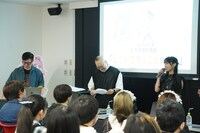 トークショーの様子。