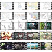 アニメ「ダンジョンに出会いを求めるのは間違っているだろうかIV 新章 迷宮篇 / 深章 厄災篇」の原画を使用したメモラブルシーンコレクション（全10種）。