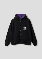 「P.A.N.D.R.A｜フーデッドスウェットブルゾン」