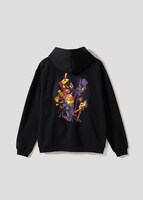 「P.A.N.D.R.A｜フーデッドスウェットブルゾン」