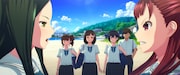 劇場アニメ「がんばっていきまっしょい」の場面カット。