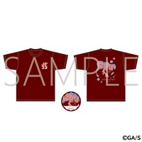 「集英社『呪術廻戦』缶バッジ付きTシャツ フリーサイズ」