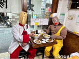 「キン肉マン超人散歩」シリーズ第1弾「ラーメンマンとカレクックのラーメンとカレーだけ散歩」より。(c)ゆでたまご