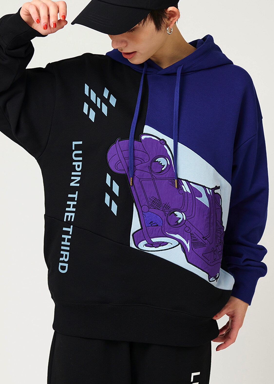 峰不二子｜ハーフジップスウェット」 [画像ギャラリー 9/30