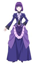 ブリアナ（CV：斉藤佑圭）。玉の輿を狙う男爵家の令嬢で、クラークの新たな妃候補として注目を集める。社交界を奔走するものの、レティシアの話し相手として親交を深めていく。