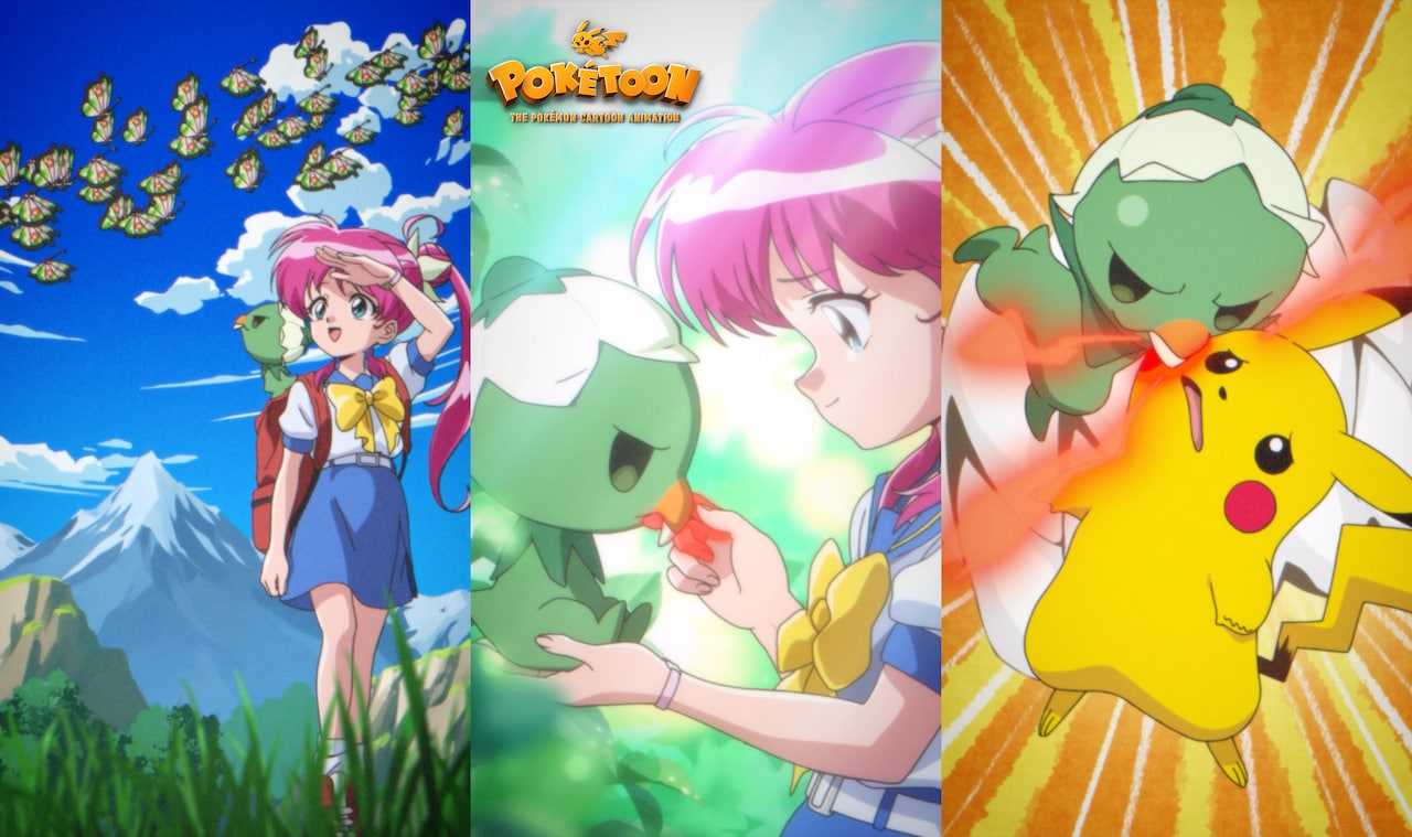 ポケモン短編アニメで井上喜久子＆井上ほの花が親子共演、カプサイジの成長物語