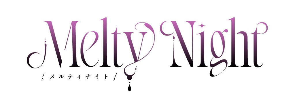 Melty Nightのロゴ。