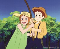 アニメ「トム・ソーヤーの冒険」場面カット