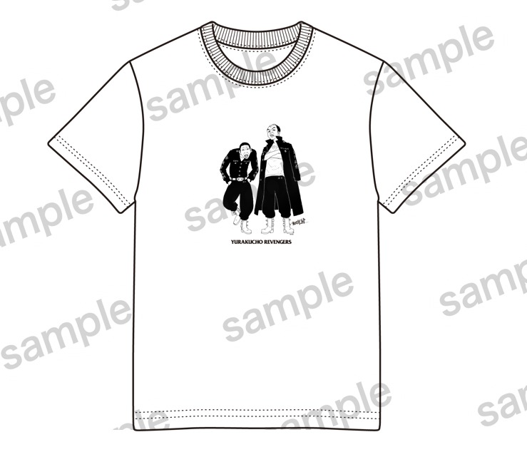 Tシャツのイメージ画像。