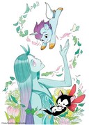 グラフィックノベル「UNICO: AWAKENING ～ユニコ 目覚めのおはなし～」のカット。(c)Tezuka Productions / Art by Gurihiru