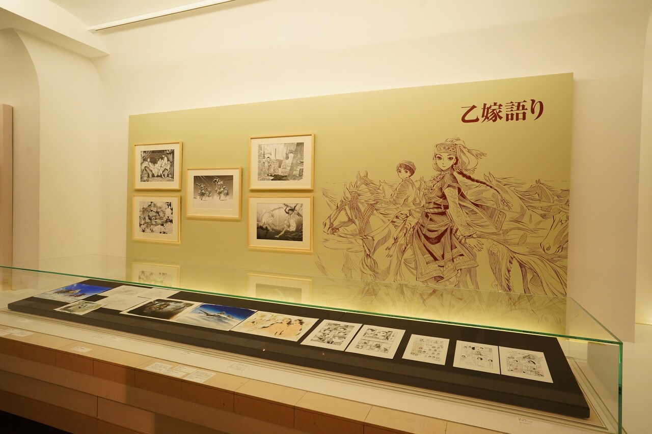 森薫　複製原稿　3種類　B4サイズ　森薫と入江亜季展 複製原稿 B4」全3種 - 「大乙嫁語り展」本日開幕、森薫の