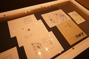 展示の様子。