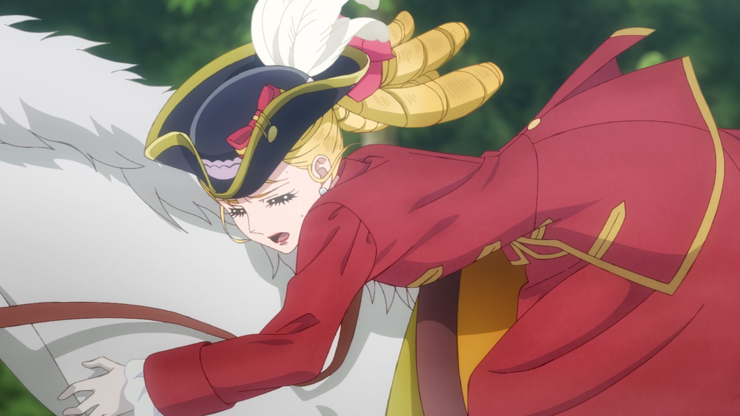 劇場アニメ「ベルサイユのばら」より、マリー・アントワネット。 (c)池田理代子プロダクション／ベルサイユのばら製作委員会