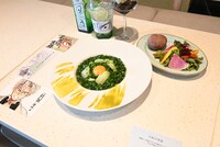 「アニメ『鬼滅の刃』柱展 －そして無限城へ－」併設のカフェで提供されるコラボメニュー。(c)吾峠呼世晴／集英社・アニプレックス・ufotable