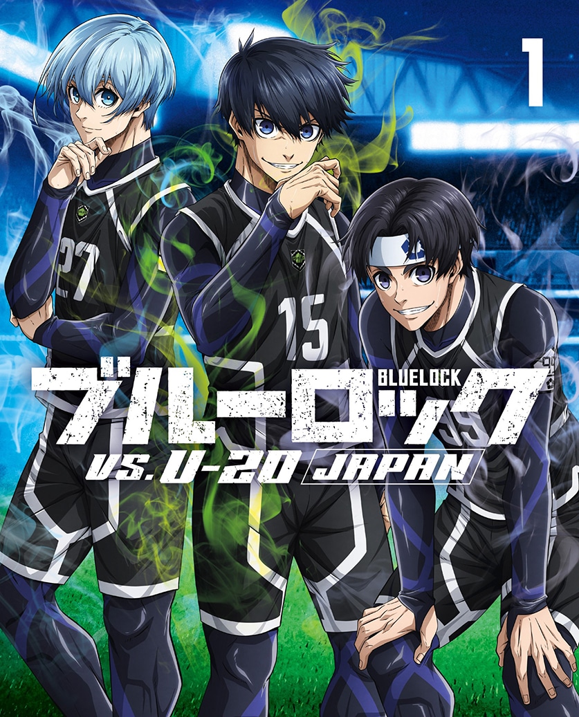 TVアニメ「ブルーロック VS. U-20 JAPAN」Blu-ray1巻に付属するケースのイラスト。