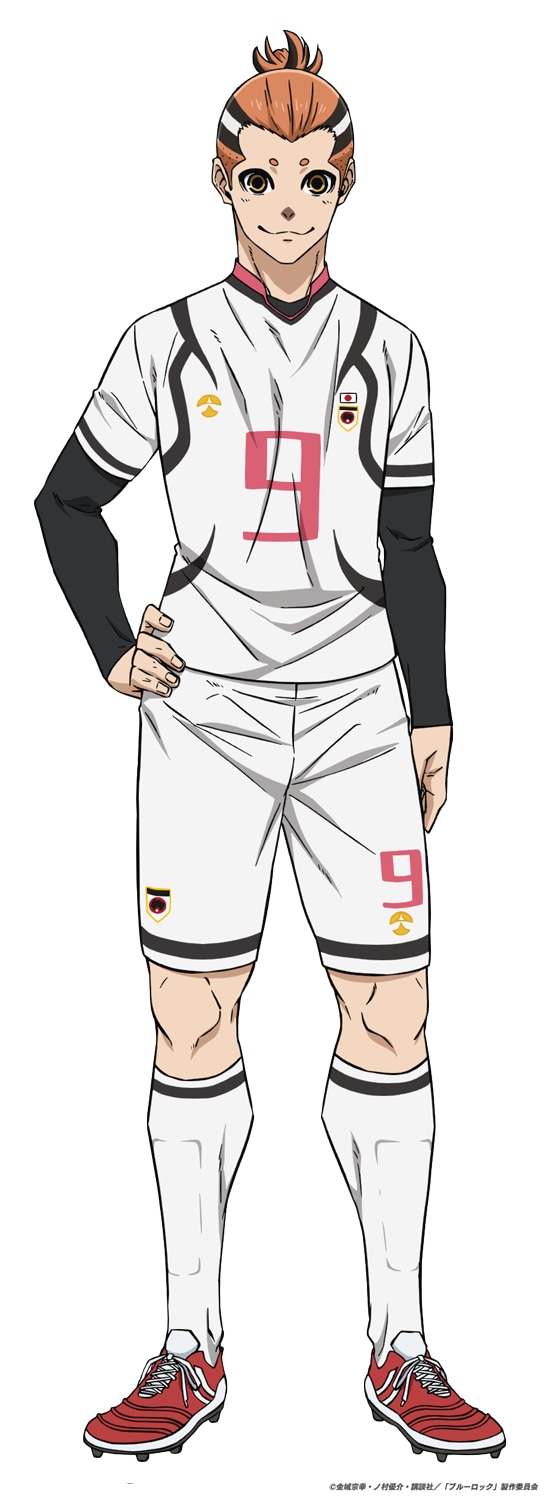 狐里輝（CV：梶原岳人）。U-20日本代表のフォワードの1人。代表戦ではライトウィングと して出場。小回りが利いたプレーや裏への飛び出しを得意としてお り、U-20日本代表が得意とする堅守速攻の起点となっている。