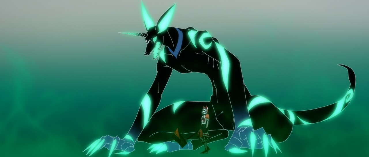 リトルジョニーとビッグジョニーの姿を収めた場面カット。 - アニメ リトルジョニーとビッグジョニーの姿を収めた場面カット。 - アニメ