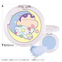 「ポンデクルール クレヨンしんちゃん マルチカラーパウダー」の「しんのすけ パジャマVer.」。カラーは「夢見るソーダブルー」。