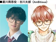 左から吉川太郎、星川周吾。