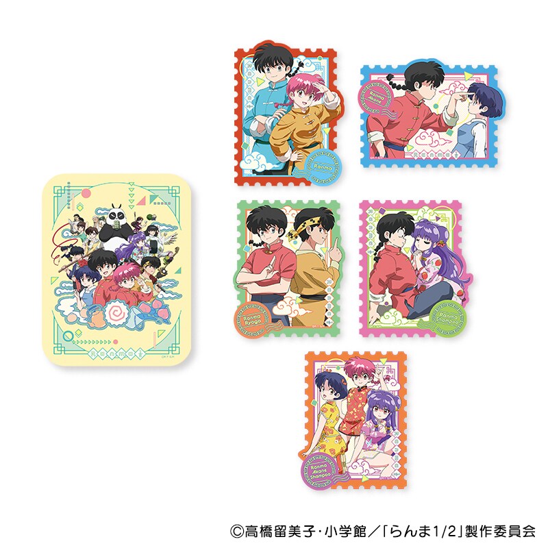 アニメ 缶バッジ 2個セット らんま二分の一 シャンプーなど TVアニメ『らんま1/2』ハート型缶バッジ E (シャンプー