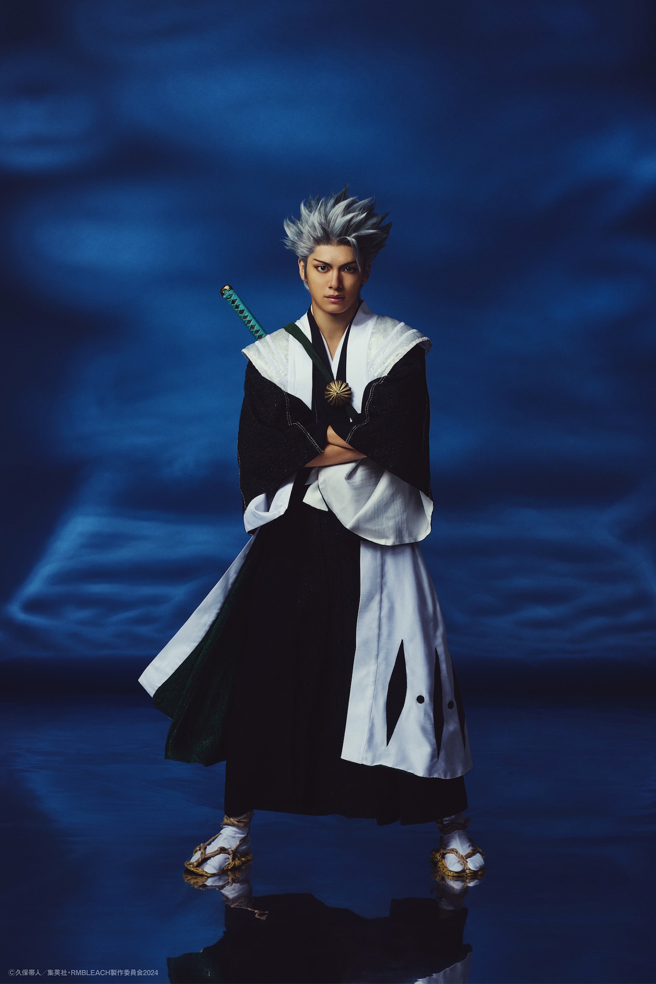 松岡拳紀介扮する日番谷冬獅郎。 - 「ROCK MUSICAL BLEACH」“破面篇