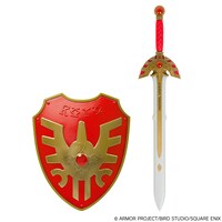 エンタメチャンスキャンペーンで手に入る「ロトの剣・ロトの盾 特別カラーバージョン」。