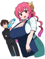 「小林さんちのメイドラゴン イルルは恋とかわかりません！」ビジュアル