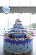 「おまんじゅうにぎにぎマスコット10th Birthday Party POP UP SHOP」の様子。