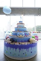 「おまんじゅうにぎにぎマスコット10th Birthday Party POP UP SHOP」の様子。