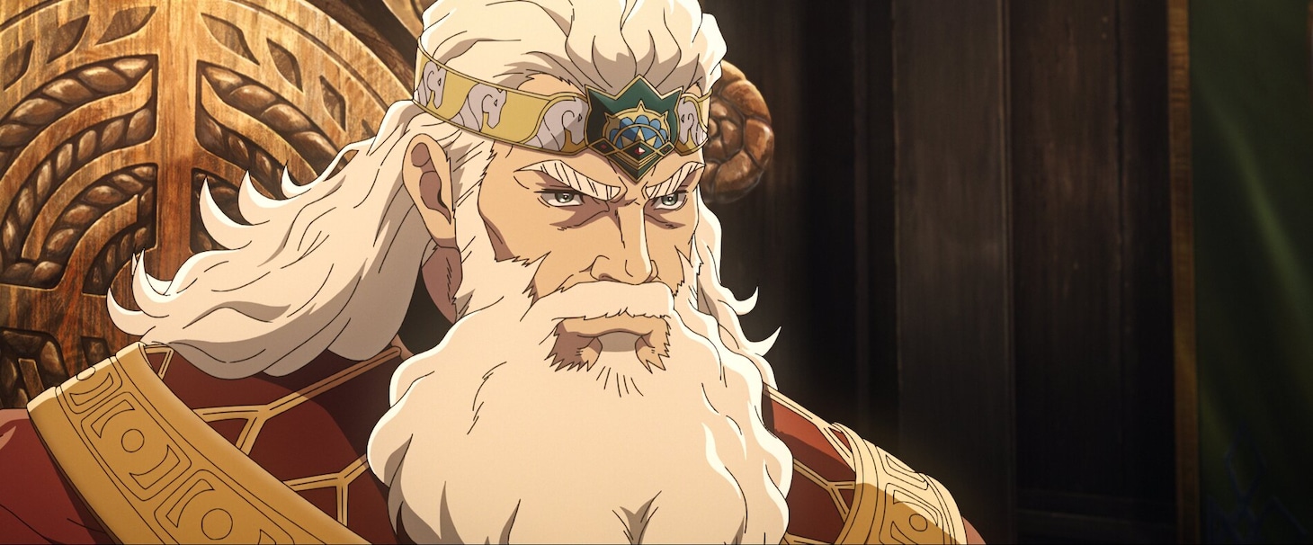アニメ映画「ロード・オブ・ザ・リング／ローハンの戦い」場面カット