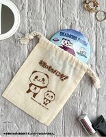 「アニメ放送記念オリジナル巾着プレゼントキャンペーン」でもらえる巾着。