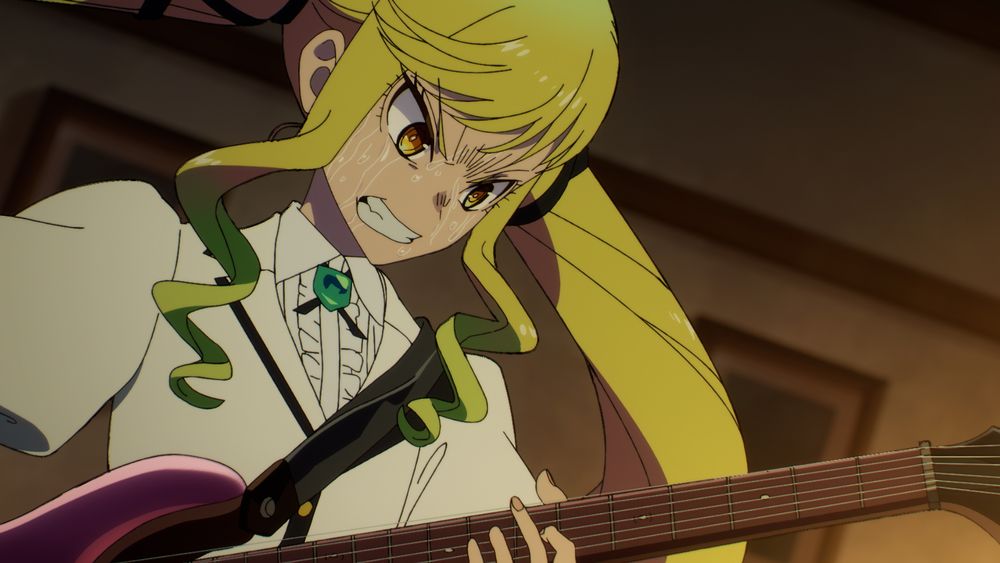 TVアニメ「ロックは淑女の嗜みでして」PV第1弾より。