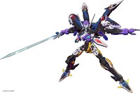 アクエリオンティール。3機のベクターマシンが「想星合体」することで完成する機械天使。合体の際、ベクターティールがヘッド、ベクターシーゲルがバック、ベクターフェオーが下半身に変形する。機動性が高く、剣術を得意とする。