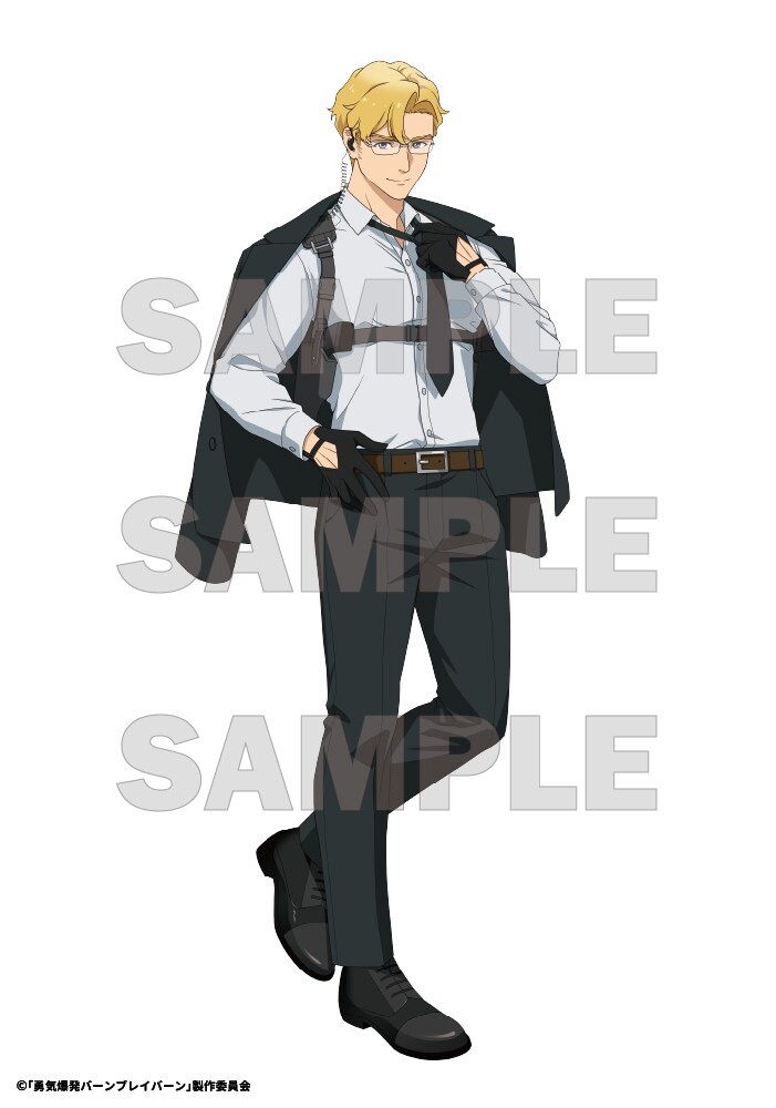 ルイス・スミスの新規描き下ろしイラスト。 - 「勇気爆発バーン