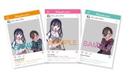 「僕の心のヤバイやつ」の書店フェアでもらえる「SNS風クリアカード」。