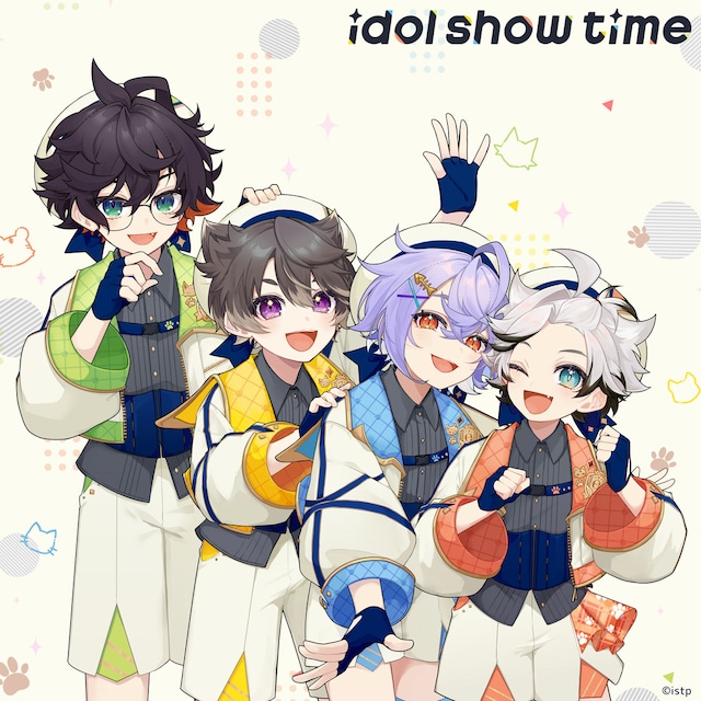 「idol show time」プロジェクトのキービジュアル。