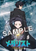 先行上映会の入場者特典に用意された「キラキラペアビジュアルカード（光＆夜鷹）」。