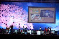 「『ゆるキャン△ SEASON3』スペシャルイベント ゆるキャンパーの集い」のステージの様子。