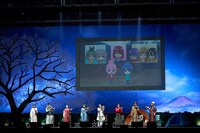 「『ゆるキャン△ SEASON3』スペシャルイベント ゆるキャンパーの集い」のステージの様子。